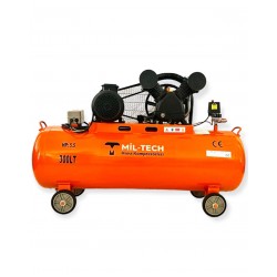 ???? Miltech 300 Litre Bakır Sargı Çift Kafa Hava Kompresörü
