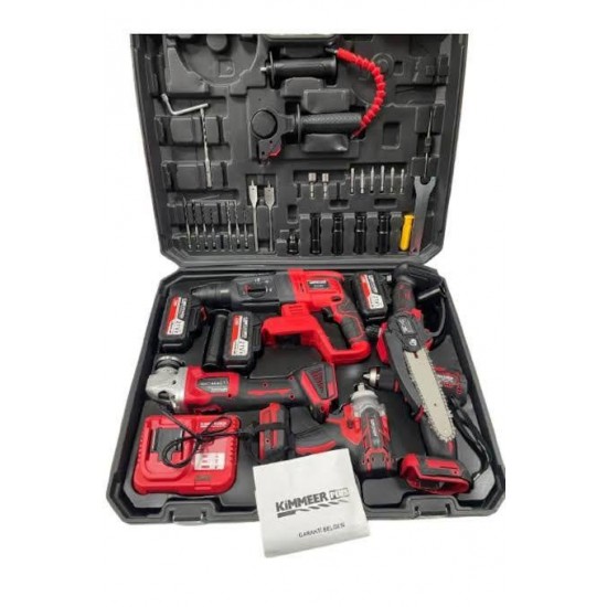 KIRMIZI PROFESYONEL 5  MAKİNALI KIRMIZI PRO SET
