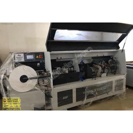 BİRLİK MAKİNA BM-4 BAŞ SON KESMELİ KENAR BANTLAMA SIFIR ÜRÜN