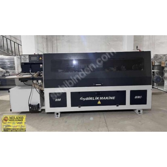 BİRLİK MAKİNA BM-6 ÖN FREZELİ BAŞ SON KESMELİ BANTLAMA 6 AYLIK