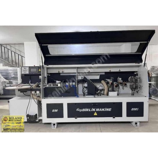 BİRLİK MAKİNA BM-6 ÖN FREZELİ BAŞ SON KESMELİ BANTLAMA 6 AYLIK