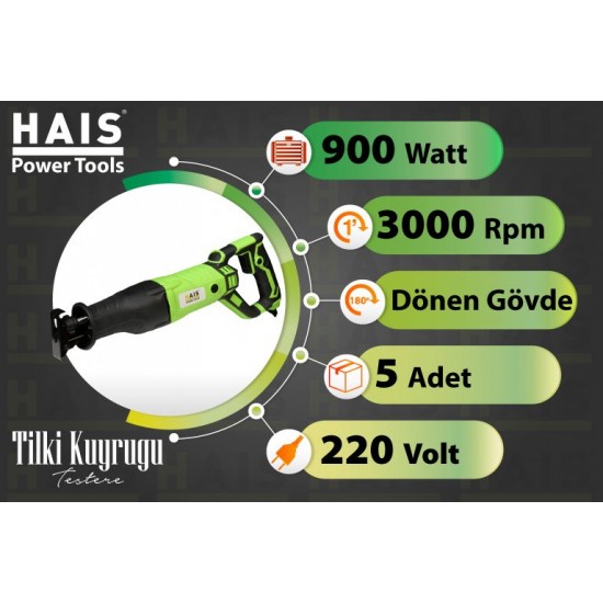 Hais Tilki Kuyruğu Testere - HT7601T